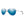 Smith Optics Langley 2 Sunglasses ChromaPop Polarized Blue Mirror - Silver Frame - Front