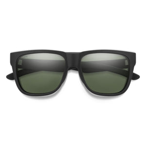 Smith Optics Lowdown 2 Sunglasses ChromaPop Gray Green - Matte Black Frame