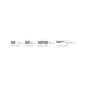 Smith Optics Lowdown Slim 2 Sunglasses ChromaPop Polarized Black Gold - Matte Black Gold Frame
