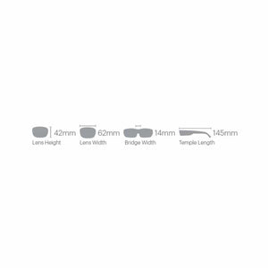 Smith Optics Monroe Peak Sunglasses ChromaPop Polarized Gray Green - Matte Black Frame
