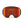 Red mirror ski goggles with a black frame by Smith Optics, showing the SMITH logo.