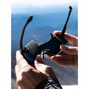 Smith Optics Pursuit Sunglasses ChromaPop Glacier Photochromic Copper Opal - Matte Tortoise Frame