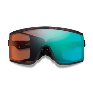Smith Optics Pursuit Sunglasses ChromaPop Glacier Photochromic Copper Opal - Matte Tortoise Frame