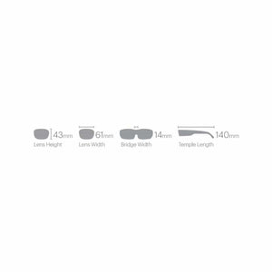 Smith Optics Riptide Sunglasses ChromaPop Polarized Brown - Matte Tortoise Frame