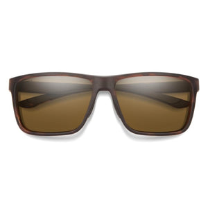 Smith Optics Riptide Sunglasses ChromaPop Polarized Brown - Matte Tortoise Frame