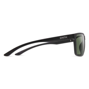 Smith Optics Riptide Sunglasses ChromaPop Polarized Gray Green - Matte Black Frame