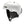 White helmet by Smith Optics, featuring multiple top vents, dark ear pads, and a chin strap with a buckle, shown in a side view.
