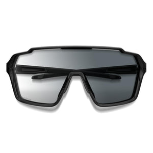 Smith Optics Shift XL Mag Sunglasses ChromaPop Photochromic Clear To Gray - Black Frame