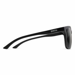 Smith Optics Shoutout Sunglasses ChromaPop Polarized Black - Matte Black Frame