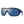 Smith Optics Spinner Sunglasses ChromaPop Polarized Blue Mirror - Matte Black Frame - Front