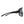 Matte black sunglasses with ChromaPop photochromic clear to gray lenses by Smith Optics, shown from the side with an athletic wraparound style.