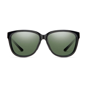 Smith Optics Women's Monterey Sunglasses ChromaPop Polarized Gray Green - Black Frame
