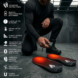 ActionHeat Pro Series+ Bluetooth Heated Insoles
