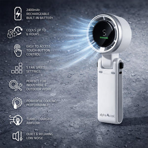 AlphaCool Portable Handheld Fan