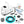 White Patio Misting System Pro kit by The Patio Misting System, including coiled hoses, a filter, nozzles, and a user manual.