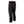 Black men's 3/4 base layer bottom pant by Therm-ic, featuring textured and diagonal knit patterns on the back and sides.