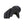 Black textile gloves by Therm-ic, viewed at an angle with a padded cuff and textured palm.