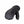 Black insulated mitten by Therm-ic, featuring the brand logo and a separate thumb section.