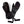 Therm-ic Women's Ultra Heat Mittens - Front