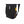 Black laptop backpack by Thule, cropped side view showing a yellow water bottle in a mesh side pocket.