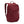 Maroon laptop backpack by Thule, shown at an angle with padded shoulder straps and multiple zippered compartments.