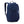 Navy blue laptop backpack by Thule, featuring multiple zippered front pockets and padded shoulder straps.