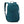 Dark teal laptop backpack by Thule featuring zippered front pockets, a side slip pocket, and the white brand logo.