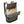 Heathered olive green laptop backpack by Thule, open and showing a laptop and tablet in separate compartments.