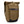 Brown 24L laptop backpack by Thule with a rolltop closure, side zipper, and black bottom panel.