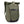 Olive green roll-top laptop backpack by Thule, with a front pocket featuring a black logo band and dark base.