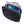 Black 14-inch laptop and tablet attache by Thule, partially open, revealing a silver laptop and a tablet with a colorful screen inside.