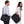 Black 16-inch laptop and tablet attache by Thule, shown carried by a man cross-body and a woman by the top handle.