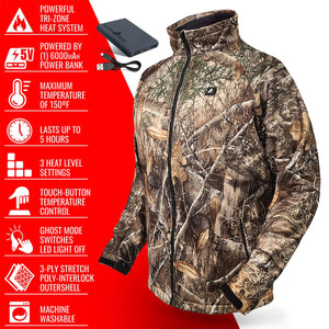 ActionHeat 5V Men's Battery Heated Hunting Jacket