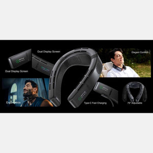 Torras Wearable Air Conditioner Coolify Cyber - Black