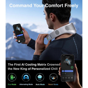Torras Wearable Air Conditioner Coolify Cyber - Black