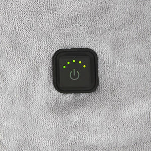 True North by Sleep Philosophy Plush Heated Throw with Built-In Control - 50"Wx70"L