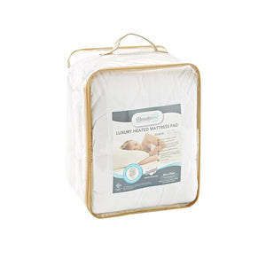 Beautyrest Heated Microfiber Mattress Pad with 3M Scotchgard - Queen / King / Cal King