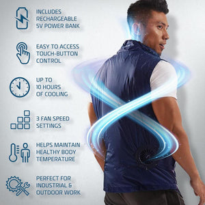 Open Box AlphaCool 5V Cooling Fan Vest