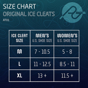 Action Traction Original Ice Cleats for Shoes