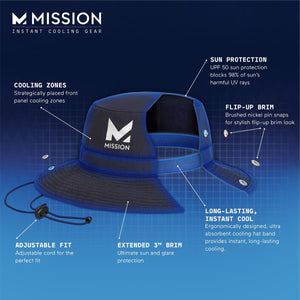 Mission HydroActive Cooling Bucket Hat