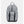 Grey heathered laptop backpack by Under Armour with black logo, two buckled front straps, and a black base.