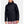 Black women's Cloudstrike Shell Jacket by Under Armour, featuring a hood with white drawstrings and two front flap pockets, worn over pink leggings.