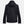 Black women's tactical softshell jacket by Under Armour with a hood, shown from the back.