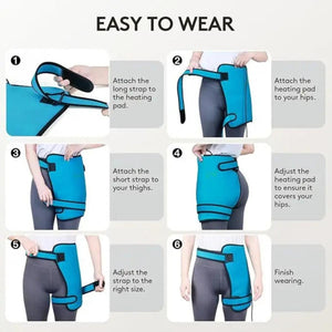 UTK Far Infrared Hip Heating Pad for Sciatica Pain Relief