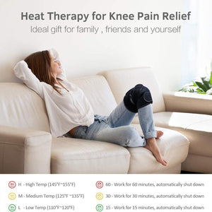 UTK Far Infrared Heating Pad for Knee & Elbow Pain Relief