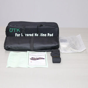 UTK Far Infrared Natural Jade and Tourmaline Heating Pad - Small Pro 23.5"x16"
