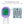 UTK No Contact Forehead Digital Infrared Thermometer with LCD Display
