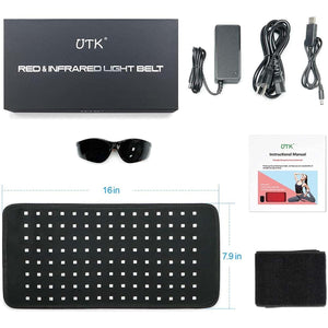 UTK Red Light Therapy Pad for Body Pain Relief