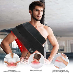 UTK Red Light Therapy Wearable Wrap for Body Pain Relief Large Pad 35" x 11"
