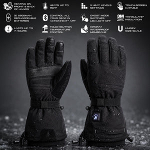 ActionHeat Pro Series+ Bluetooth Heated Gloves